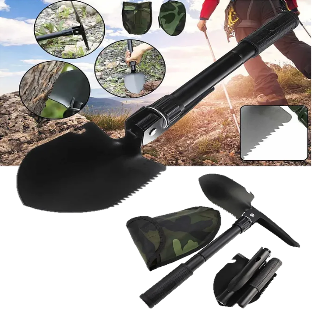 Multi-Purpose Pickaxe-Shovel Set