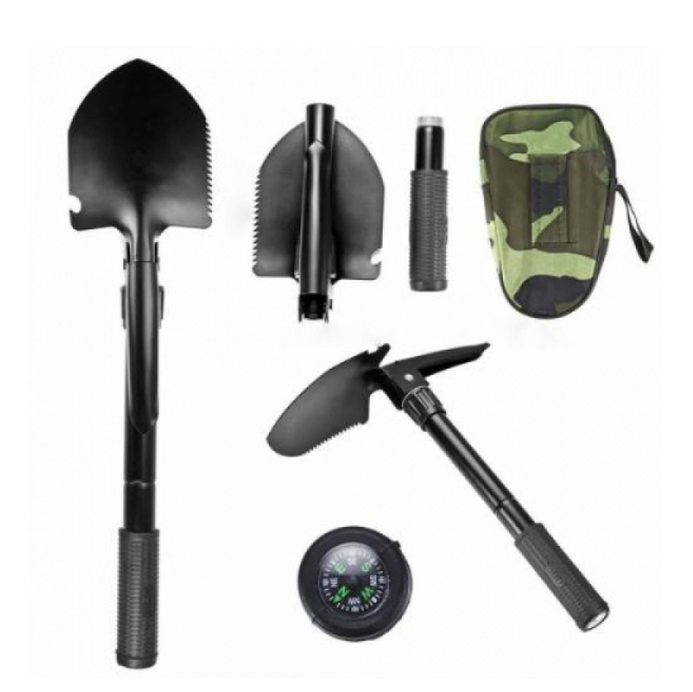 Multi-Purpose Pickaxe-Shovel Set