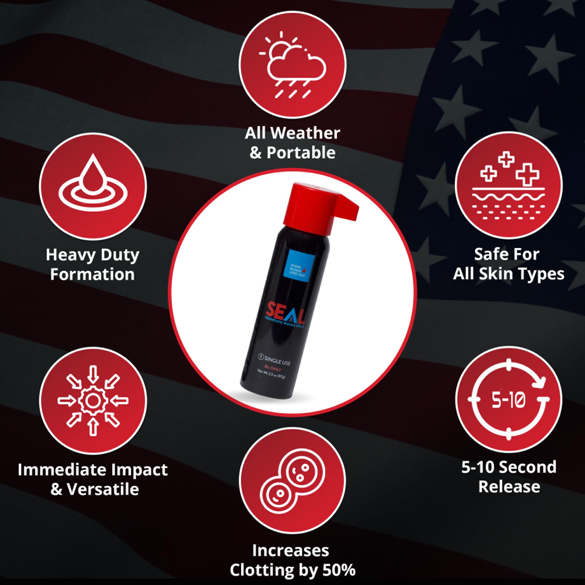 SEAL Hemostatic Wound Spray