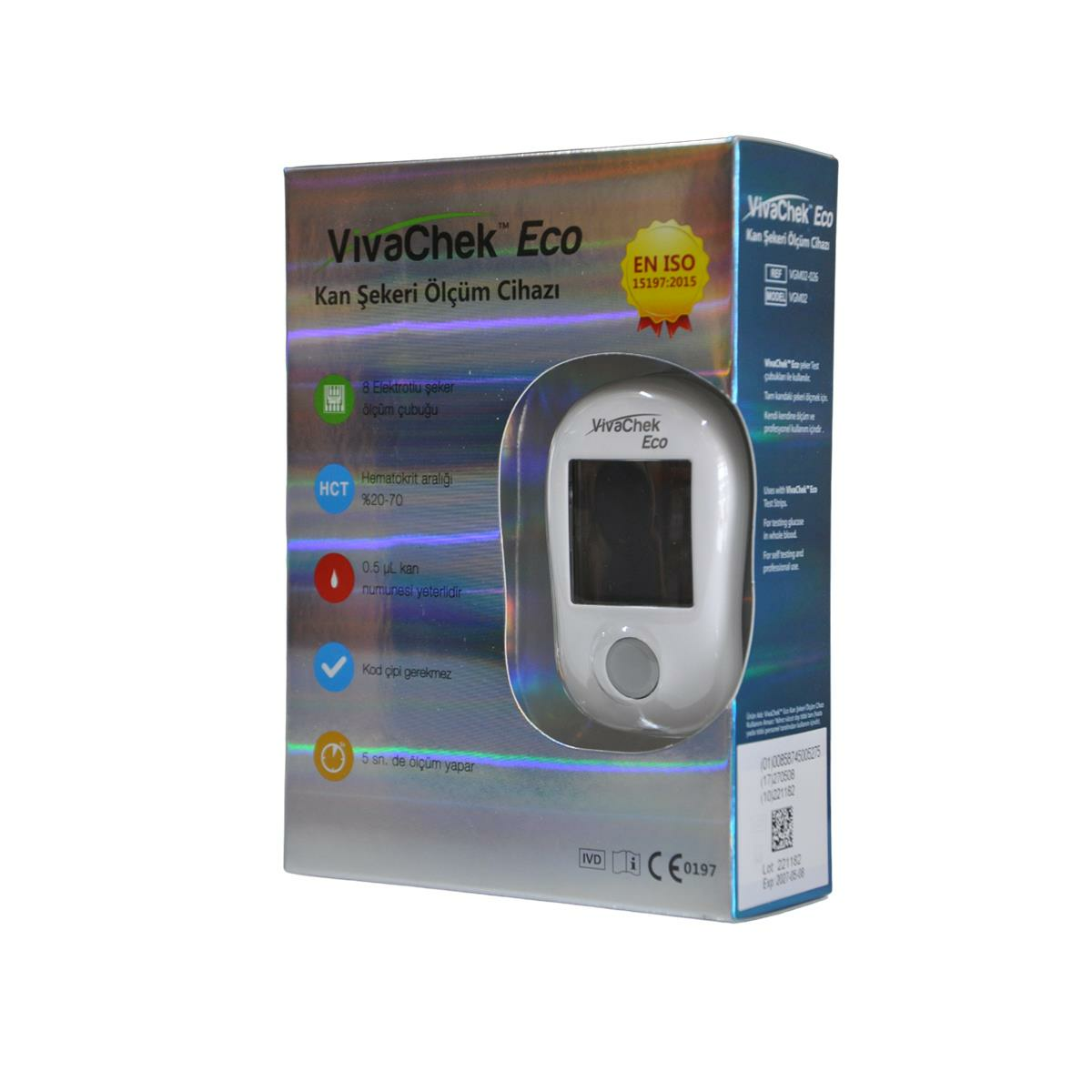 VivaChek Eco Blood Glucose Meter and Strip