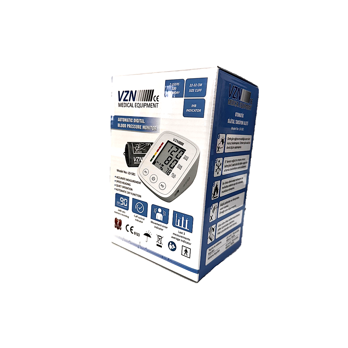 VZN Automatic Digital Blood Pressure Monitor