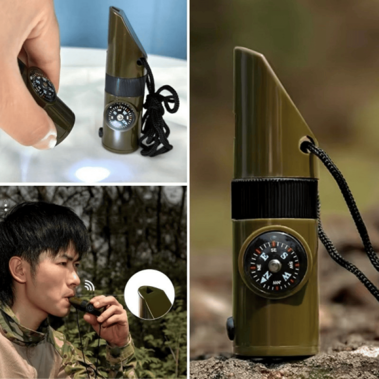 7-in-1 Emergency Whistle