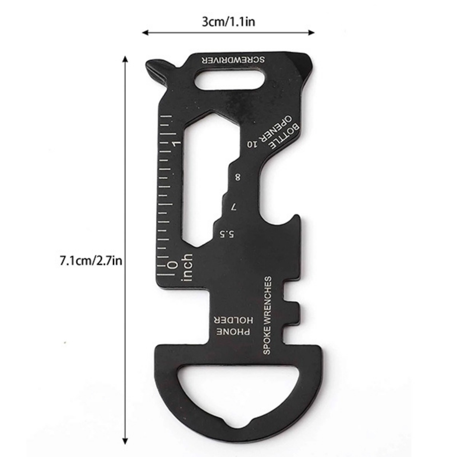 Multi-Function EDC Keychain Tool