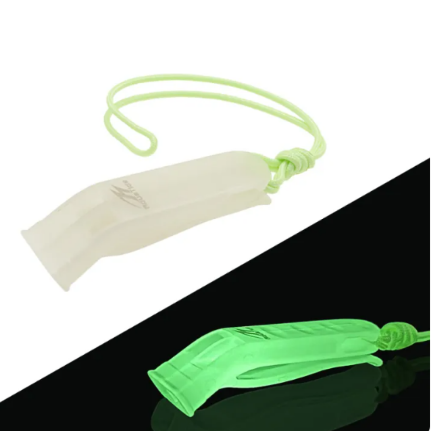 Phosphorescent Emergency and Survival Whistle