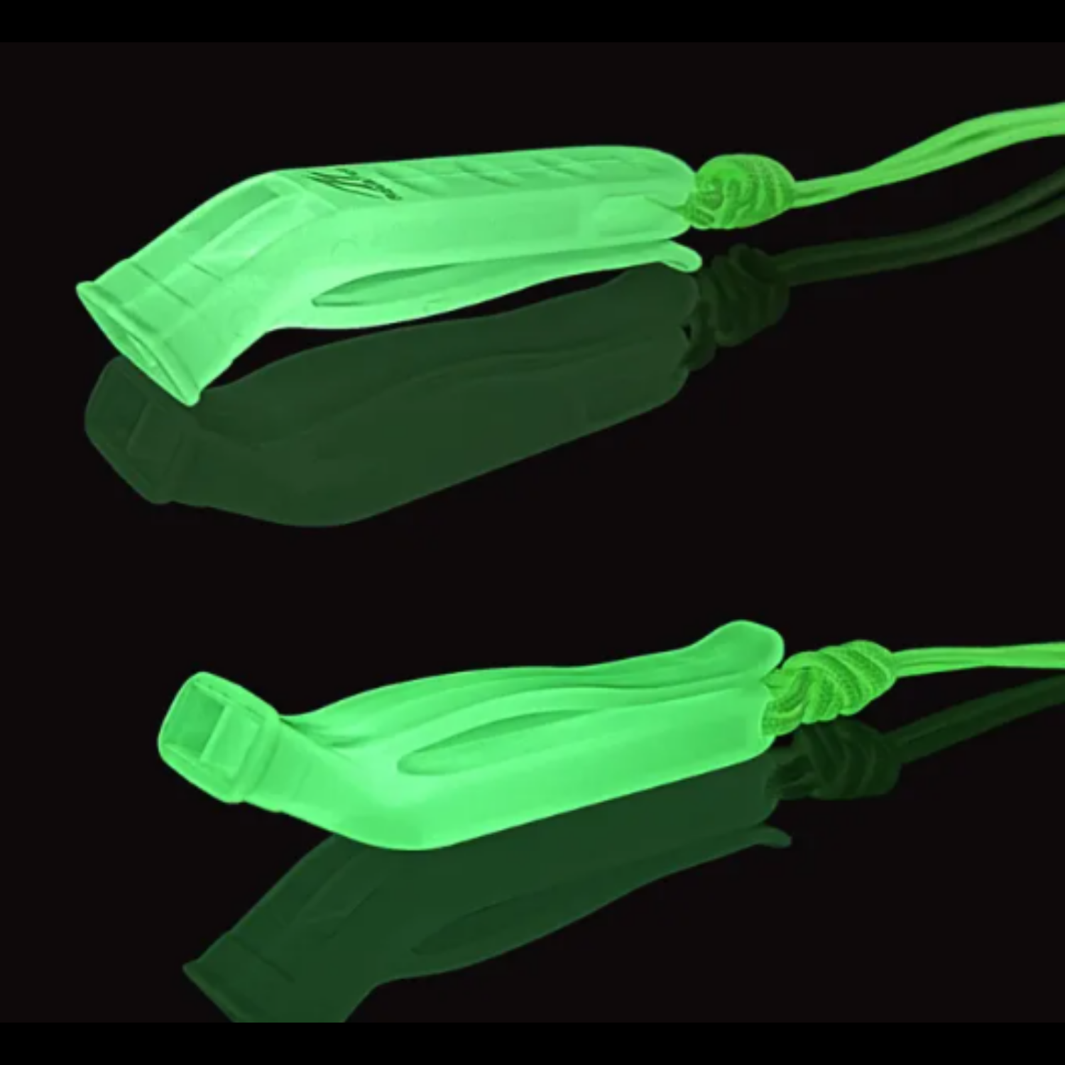 Phosphorescent Emergency and Survival Whistle