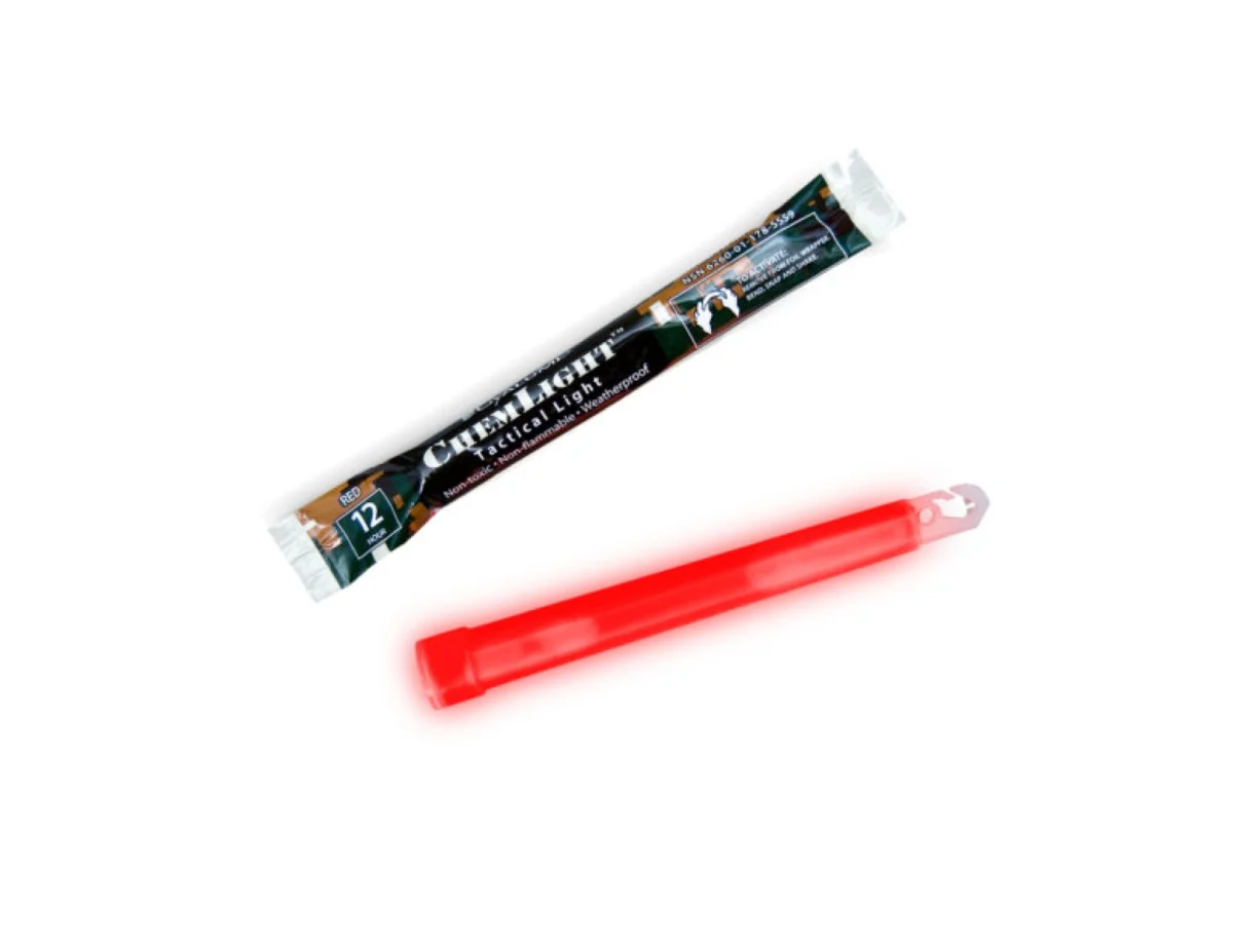 Cyalume ChemLıght 6” Kimyasal Işık Çubuğu – 12 Saat