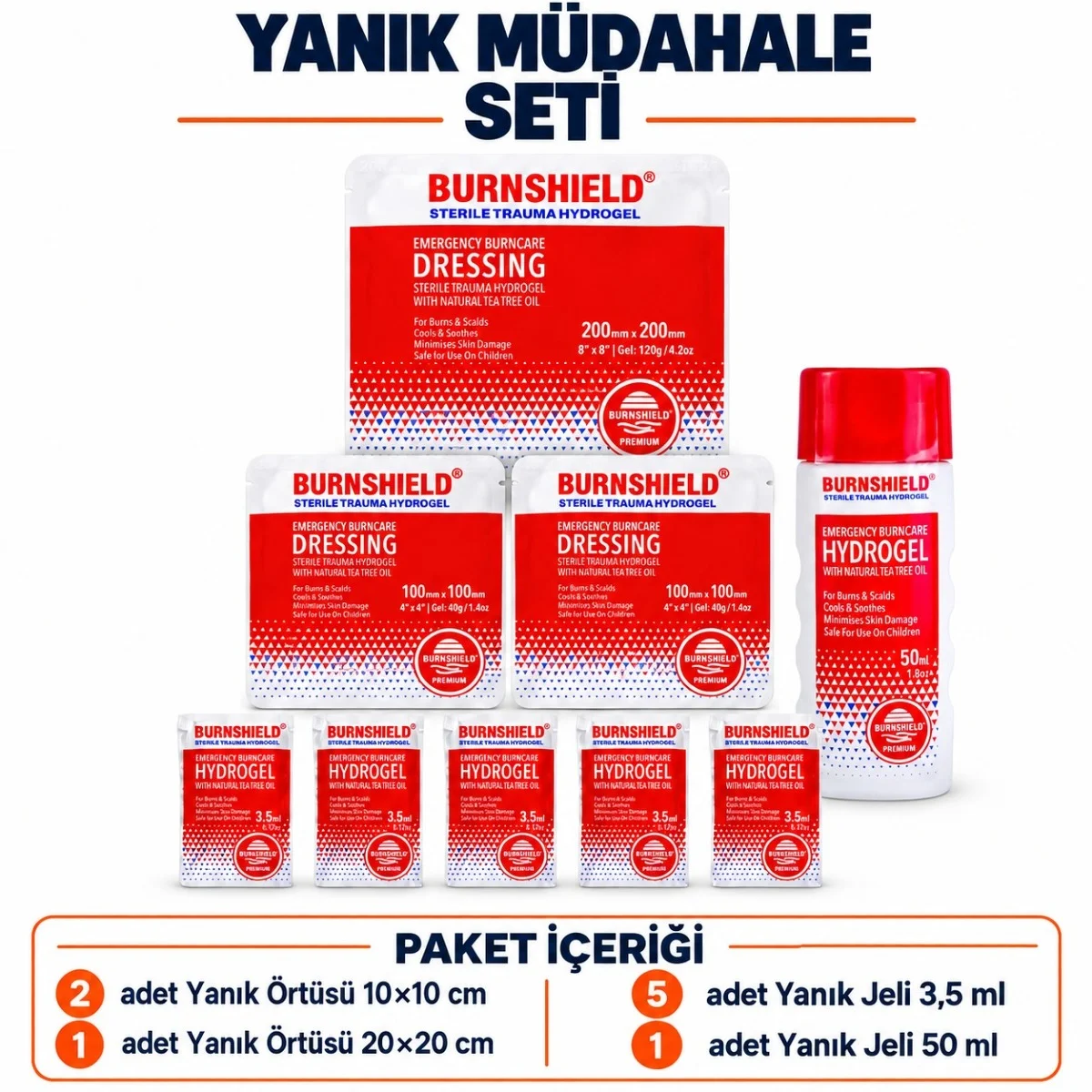 Yanık Müdahale Seti